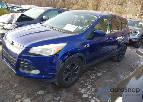 2013 Ford Escape Se z USA, uszkodzony, nr VIN 1FMCU0GX0DUB42816